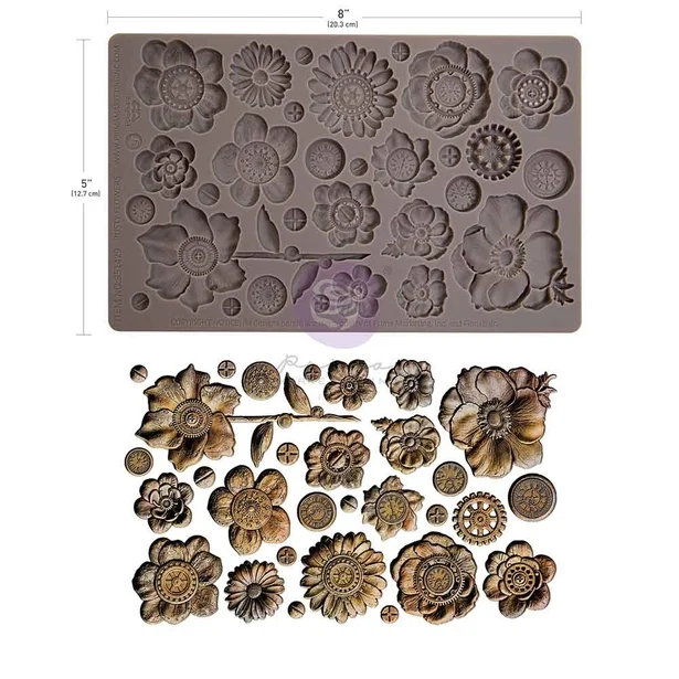 Molde Flores oxidadas