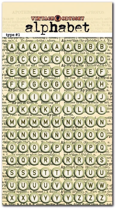 Alfabeto puffy