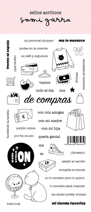 Sello d&iacute;a de compras