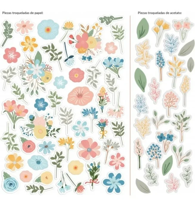 Die Cuts Flores
