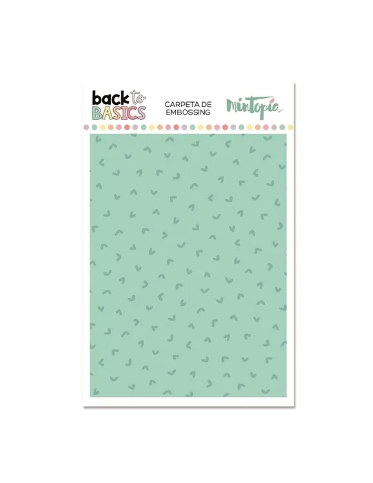 Carpeta de embossing Corazones