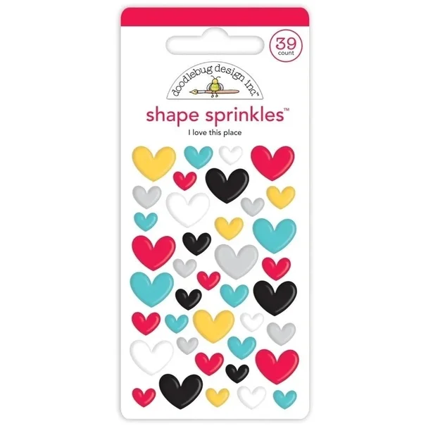 Shape Sprinkles - I Love This Place